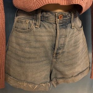 Vintage High Rise Mom Shorts
